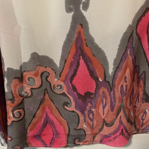 Trina Turk silk coverup size 0 - Picture 5 of 8